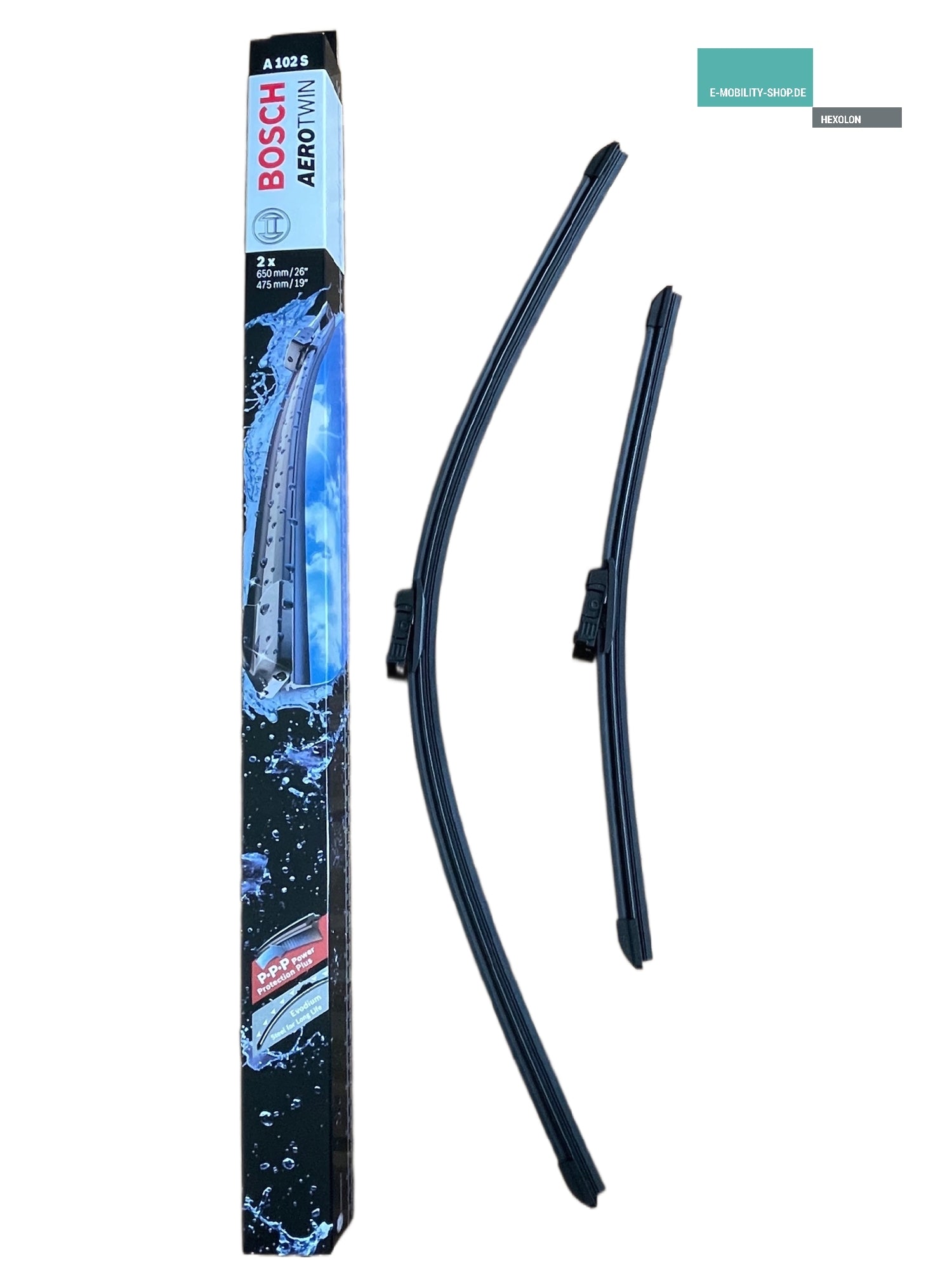 BOSCH AeroTwin A 102 S - spazzole tergicristallo per Tesla Model 3 e Y –  E-Mobility Shop