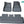 Model 3 Highland 5-piece all-weather mats complete set of floor mats + frunk + trunk