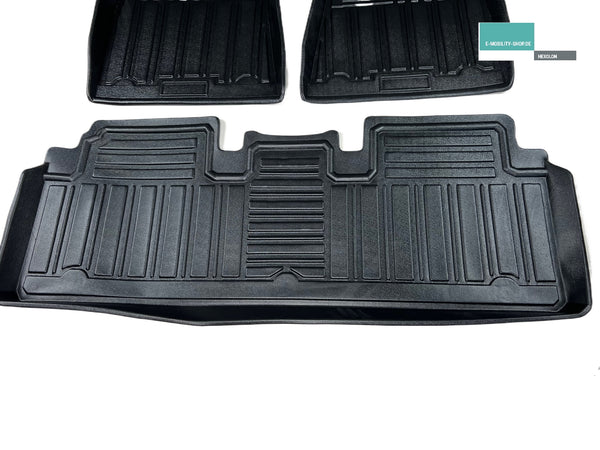 Tesla Model S all-weather floor mat set 3 pieces - until 2020