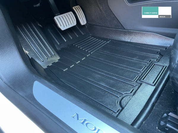 Tesla Model S all-weather floor mat set 3 pieces - until 2020