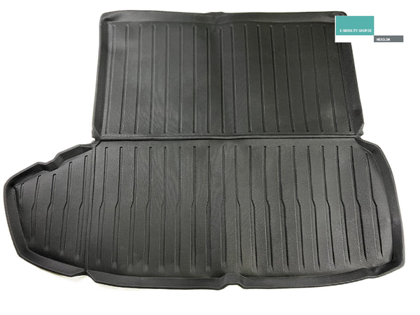 Tesla Model S a partir de 2023 alfombrilla de maletero - diseño de alfombrillas para todo tipo de clima, alfombrilla de goma