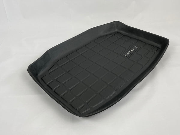 Tesla Model 3 Kabelfach-Matte - Rechteckdesign