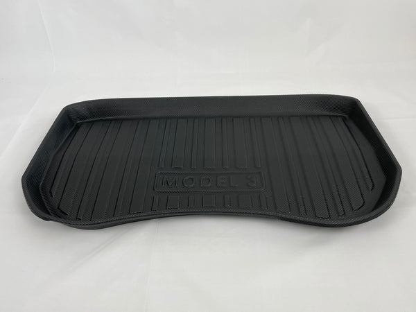 Tesla Model 3 small frunk mat - all-weather protective mat - stripe design - M3 2021 / 2022 / 2023