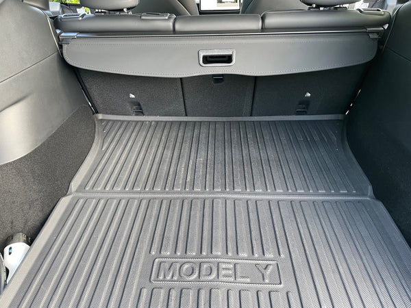 Tesla Model Y trunk roller blind - parcel shelf / load compartment cover rollable