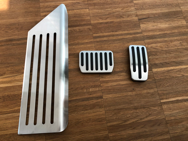 Juego de almohadillas para pedales Tesla Model 3 Performance de acero inoxidable de 3 piezas, Model 3 2021