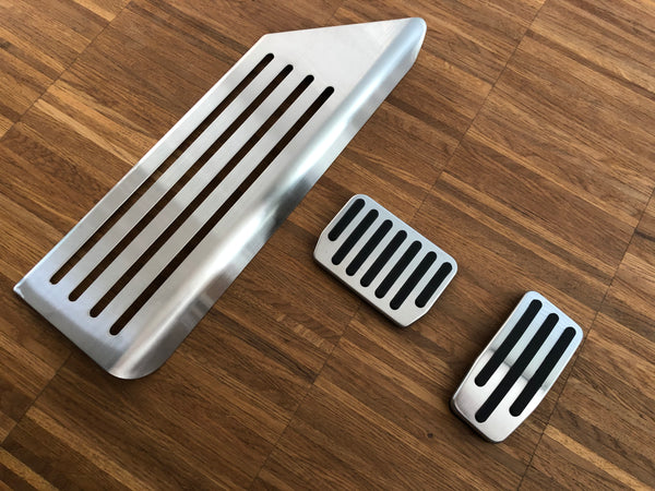 Juego de almohadillas para pedales Tesla Model 3 Performance de acero inoxidable de 3 piezas, Model 3 2021