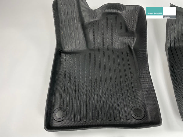 VW ID.3 floor mat set - 3 pieces - waterproof all-weather mats - rubber mats