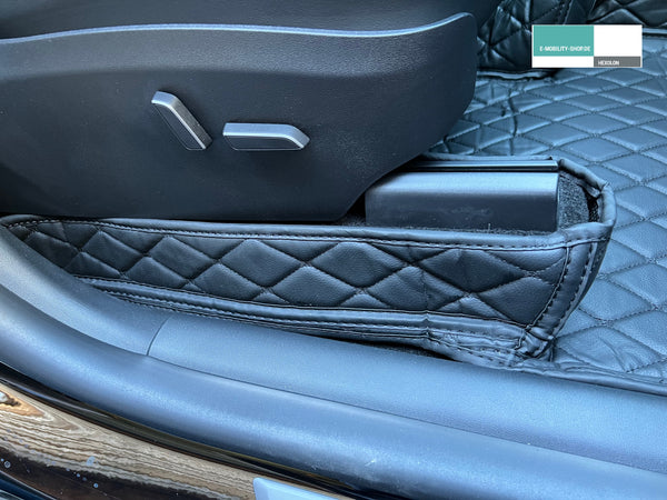 Tesla Model Y Floor Mat Set - Vegan Leather - 3 piece set