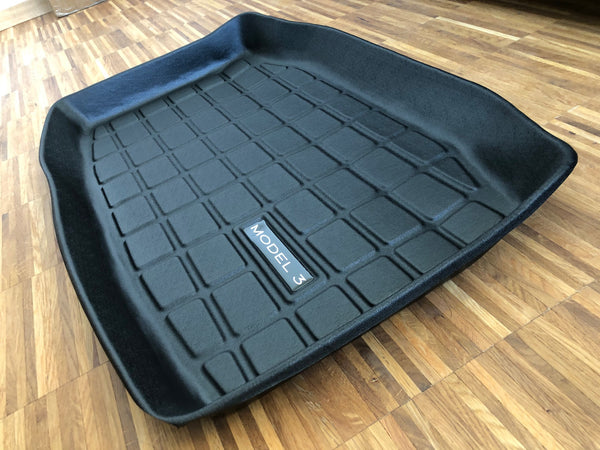 Tesla Model 3 Kabelfach-Matte - Rechteckdesign